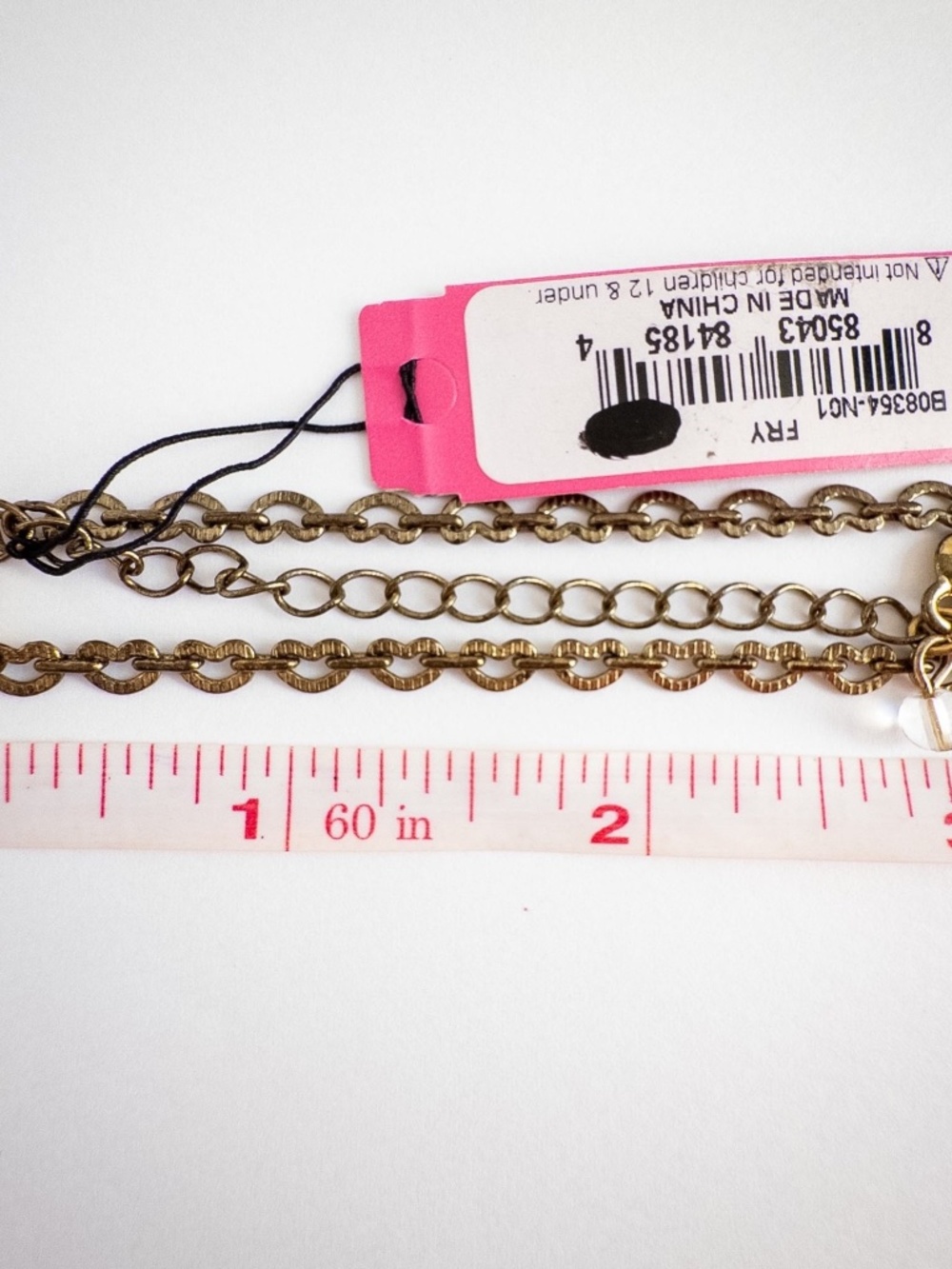 Betsey Johnson Fairyland Heart Potion Bottle Crystals Bead VERY RARE Necklace - Picture 14 of 15